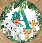 Tapis Jungle Personnalisé Déco-exotique.fr