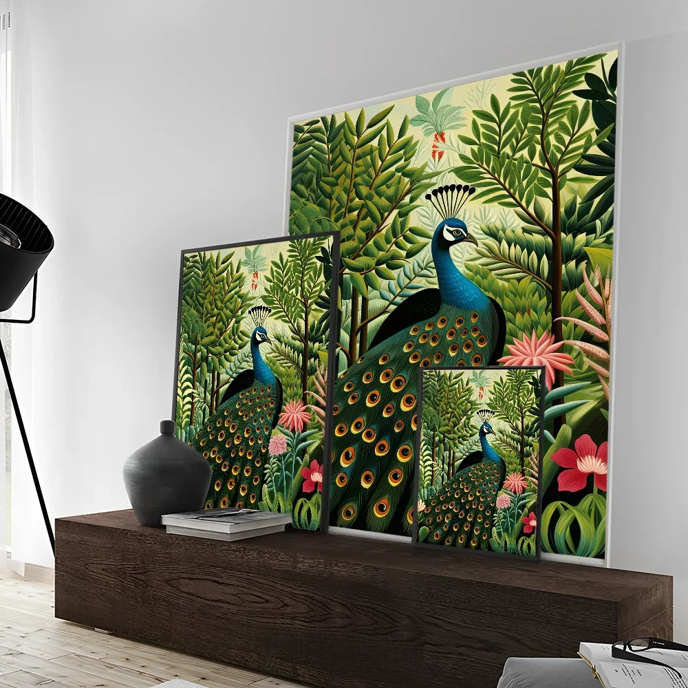 Poster Jungle Style Suuréaliste-Déco Exotique