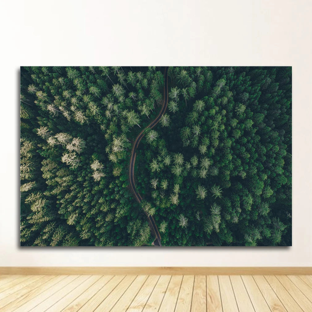 Poster Forêt-Déco Exotique