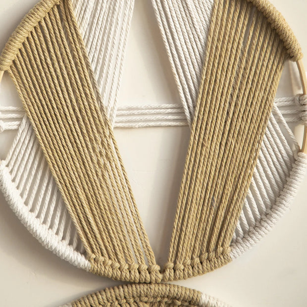 Macramé Rond Mural Déco-exotique.fr