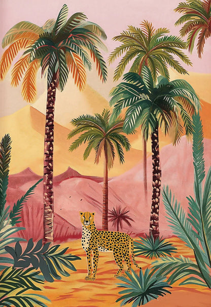 Poster Jungle Flashy-Déco Exotique