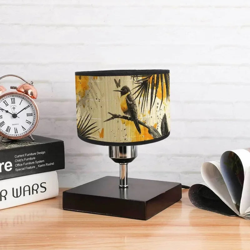 Abat jour motif Oiseaux Déco-exotique.fr