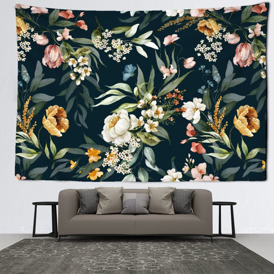 Tenture Vintage Fleur- Déco Exotique