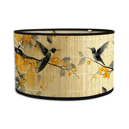 Abat jour motif Oiseaux Déco-exotique.fr