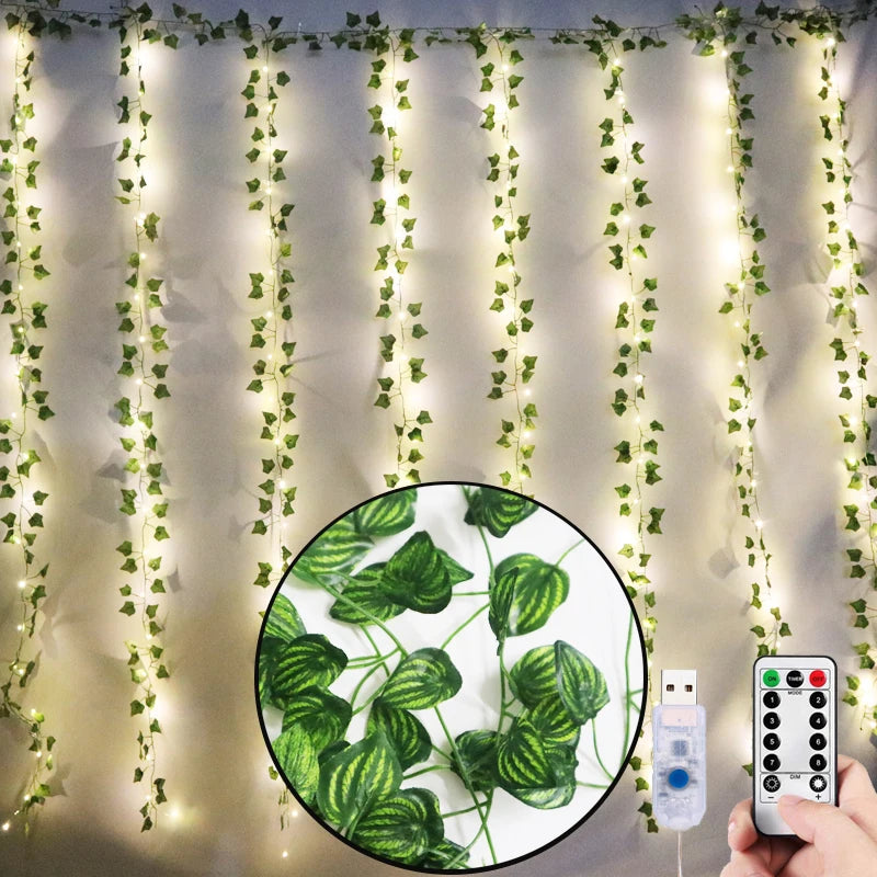 Guirlande Lierre Lumineuse- Déco Exotique