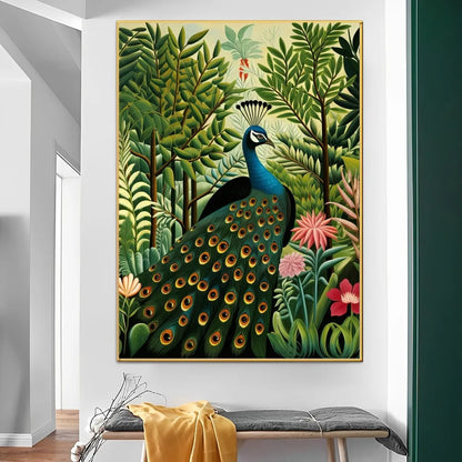 Poster Jungle Style Suuréaliste-Déco Exotique