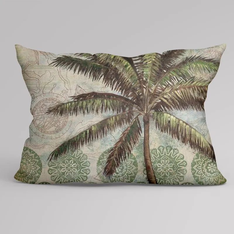 Coussin Jungle Rectangulaire Déco-exotique.fr