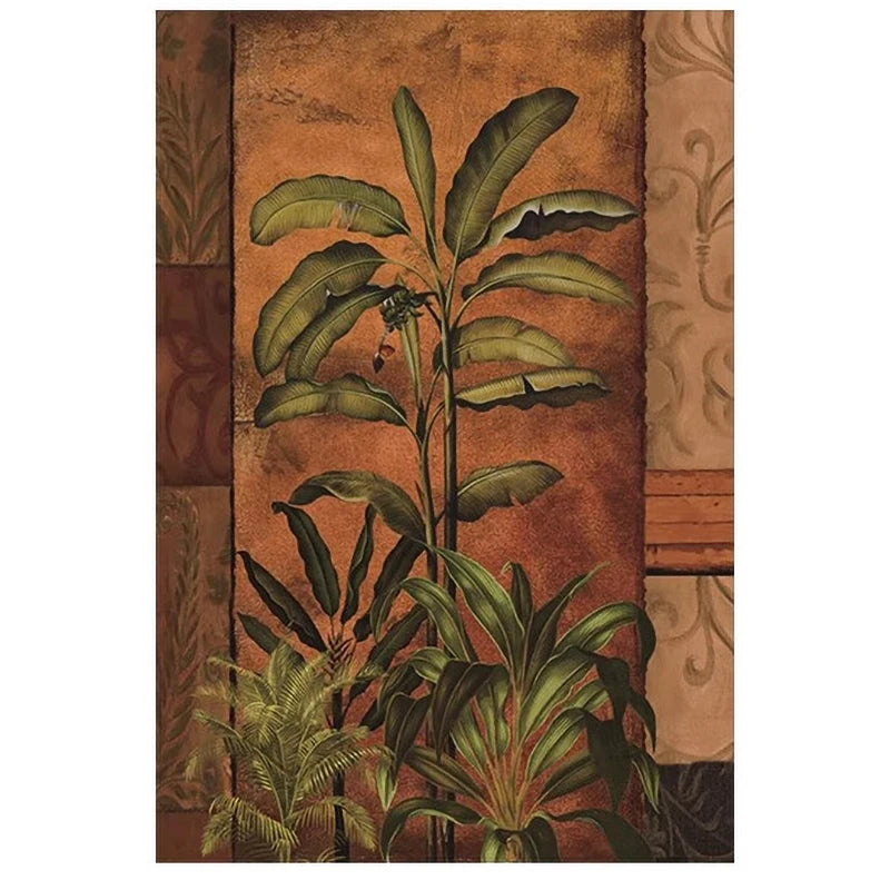 Affiche Tropicale Vintage-Déco Exotique