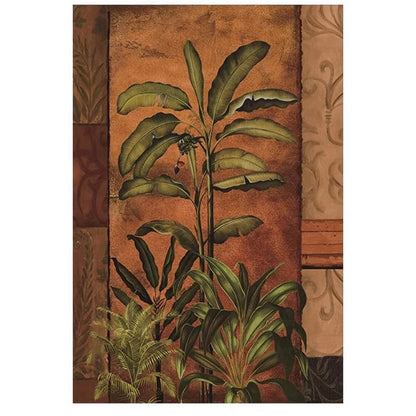 Affiche Tropicale Vintage-Déco Exotique