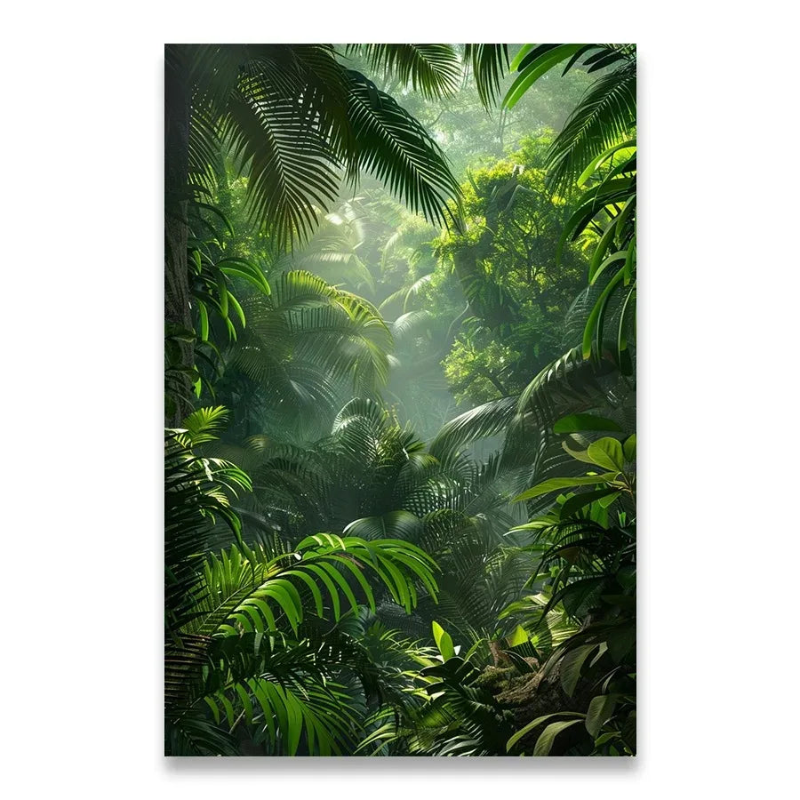 Affiche Forêt Luxuriante-Déco Exotique