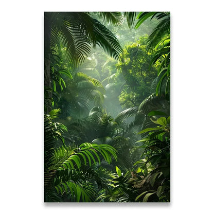 Affiche Forêt Luxuriante-Déco Exotique
