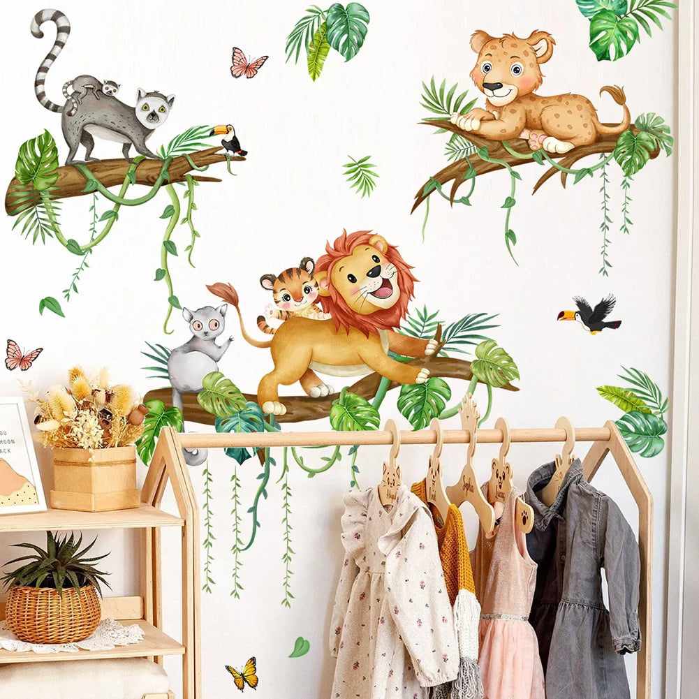 Stickers Muraux Chambre Bébé Animaux Déco-exotique.fr