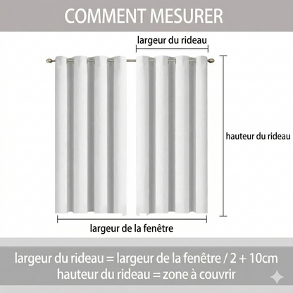 Rideau Tamisant Jungle-Déco Exotique