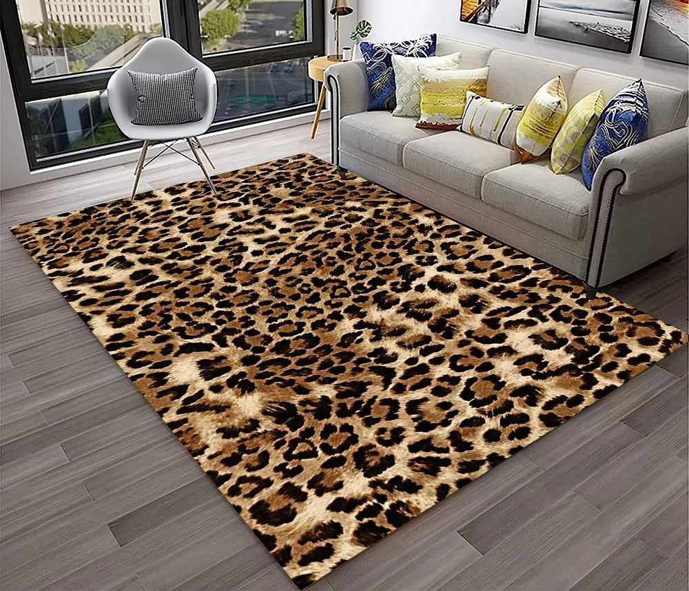 Tapis Léopard- Déco Exotique