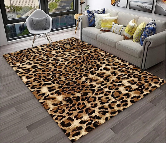 Tapis Léopard- Déco Exotique