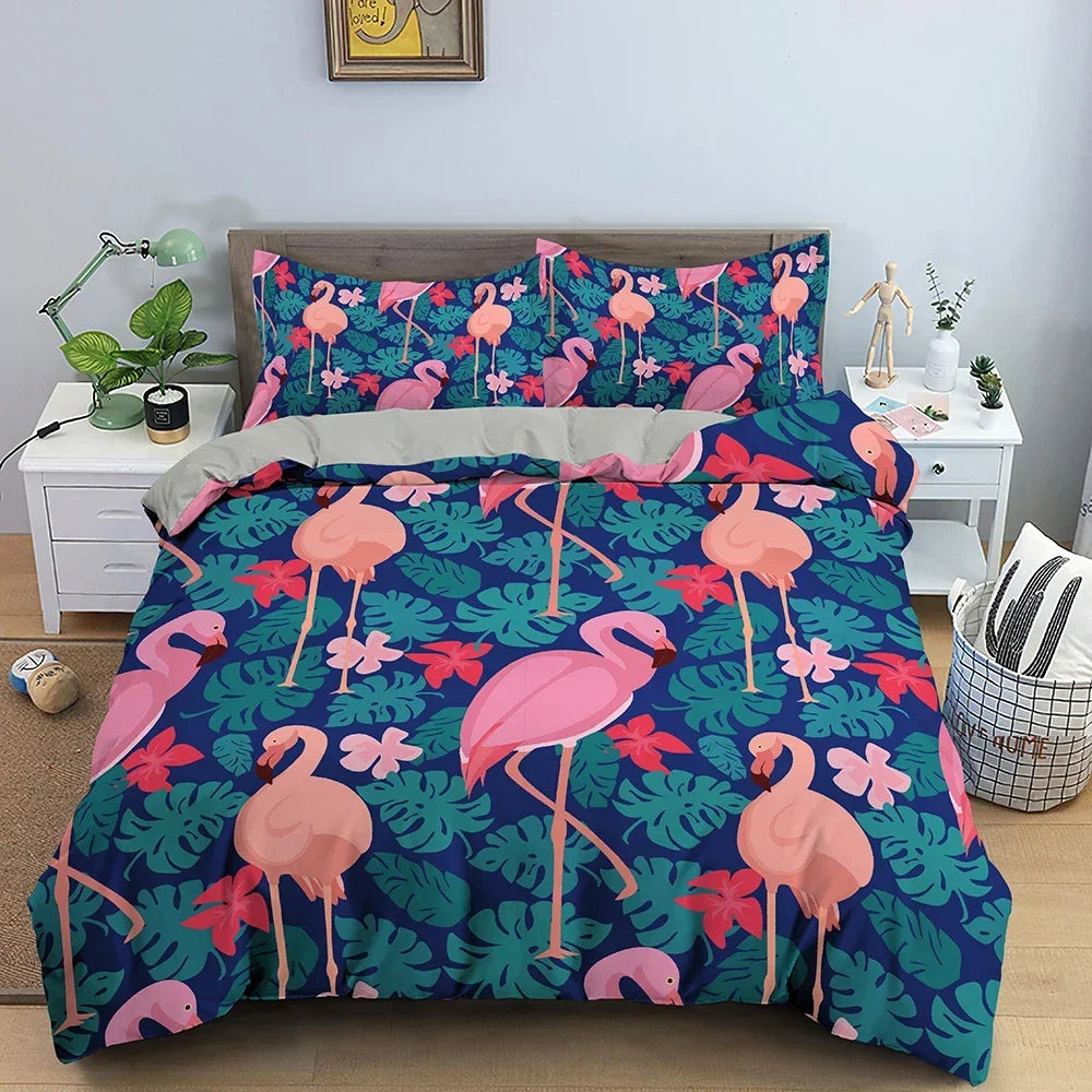 Housse de couette Tropical Spring Déco-exotique.fr