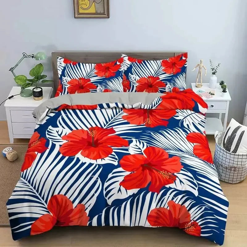 Housse de Couette Nature Tropicale - Déco-exotique.fr