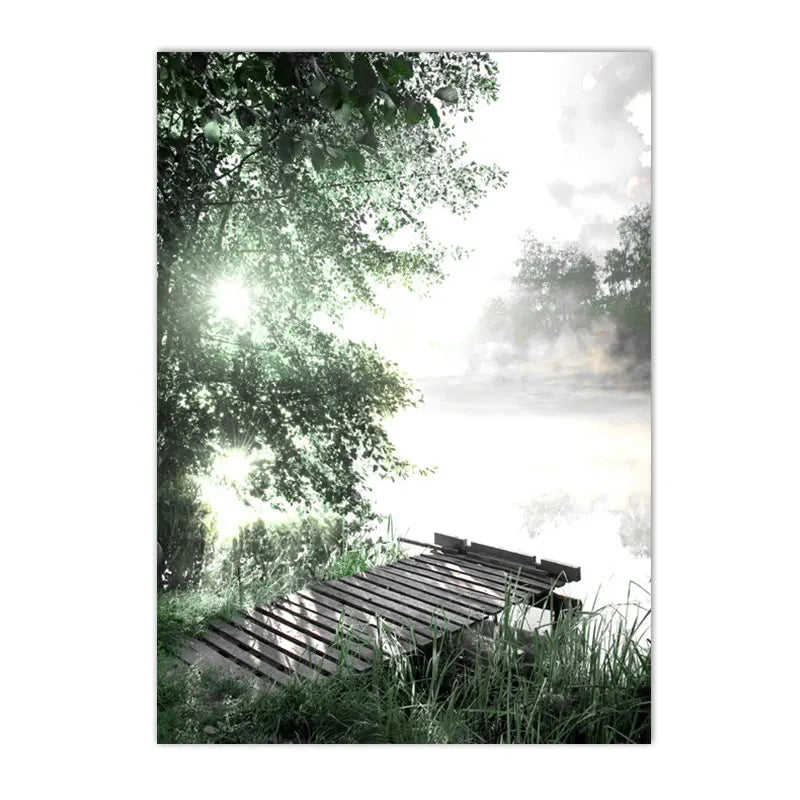Affiche Paysage Jungle Déco-exotique.fr