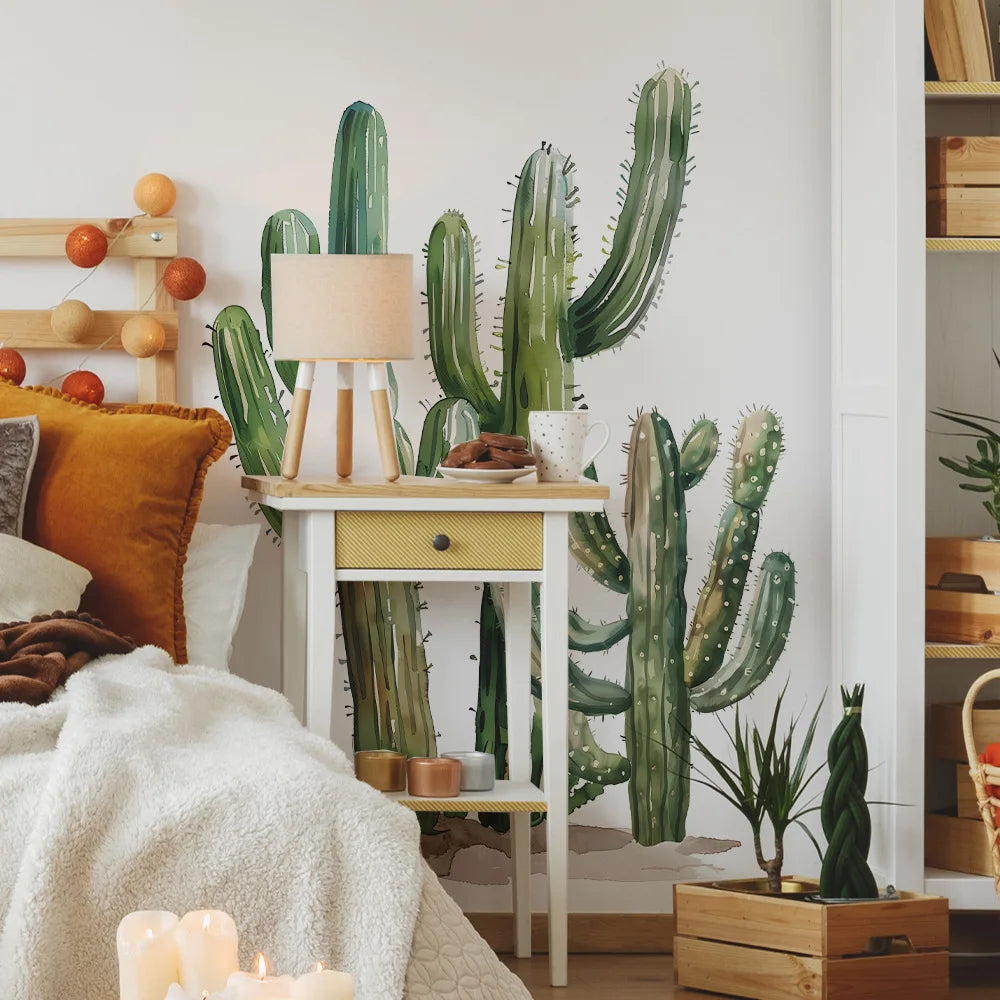 Stickers Cactus XXL- Déco Exotique