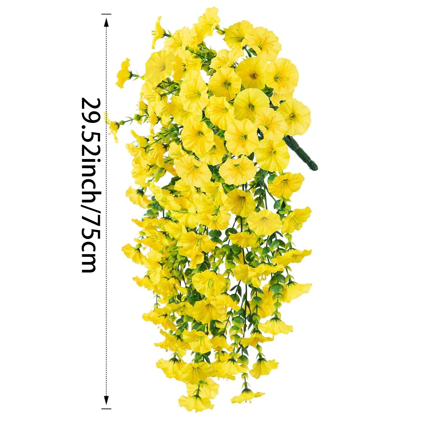 Fleur Artificielle Tombante Jaune- Déco Exotique
