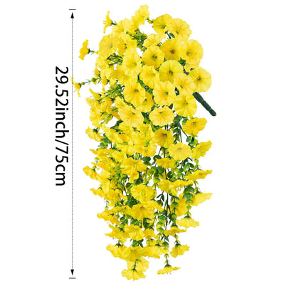 Fleur Artificielle Tombante Jaune- Déco Exotique