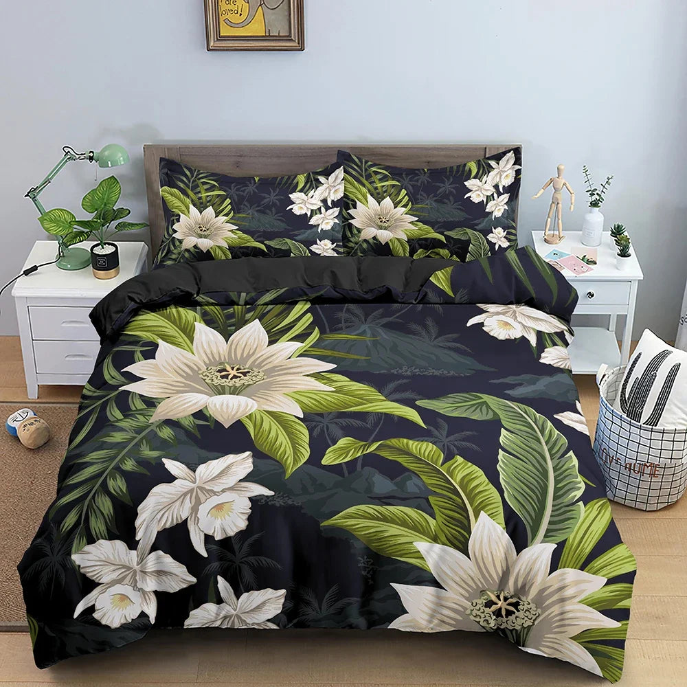 Housse de couette Nature Exotique Déco-exotique.fr
