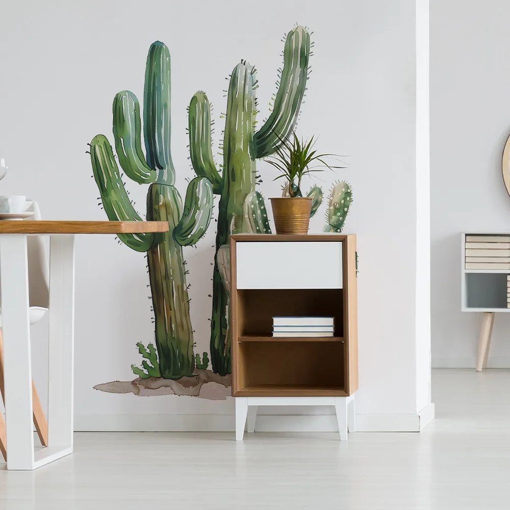 Stickers Cactus XXL- Déco Exotique