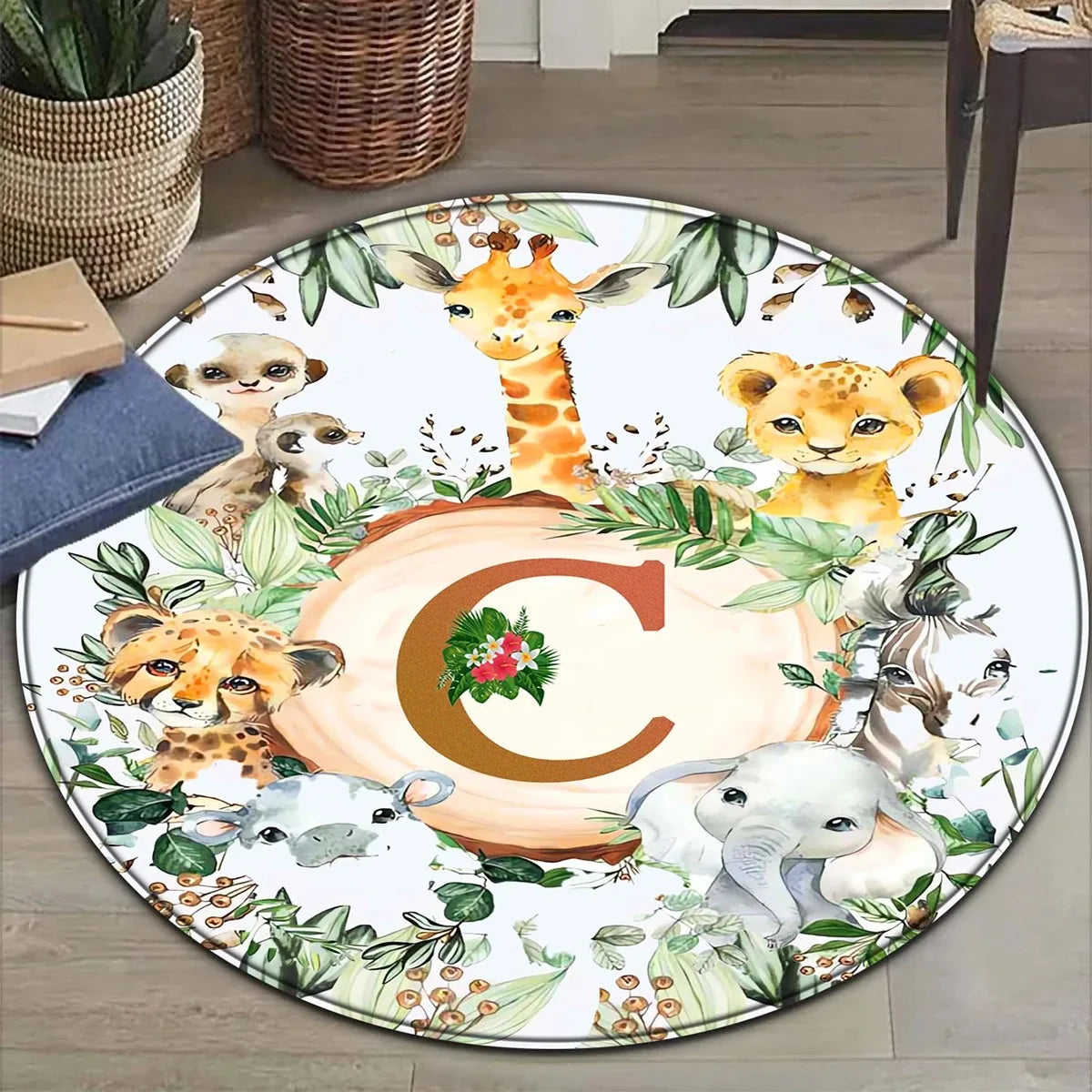 Tapis Jungle Personnalisé Déco-exotique.fr