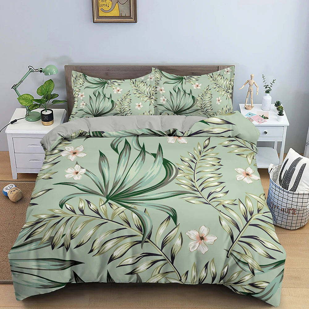 Housse de Couette Palmeira - Déco-exotique.fr