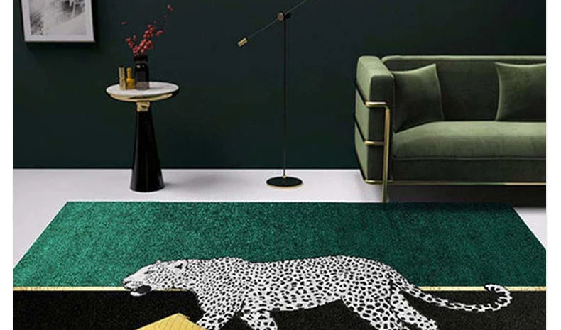 Tapis Jungle Léopard Déco-exotique.fr