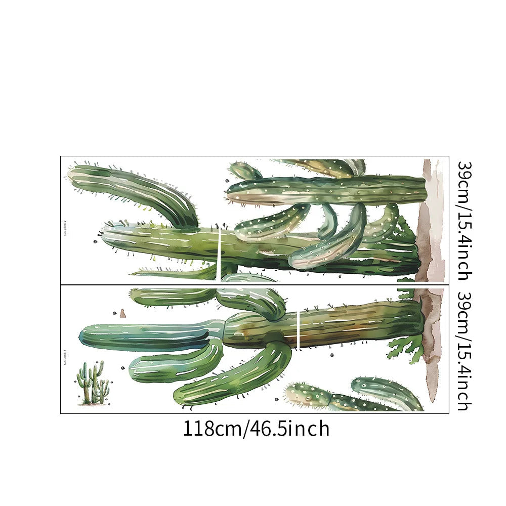 Stickers Cactus XXL- Déco Exotique