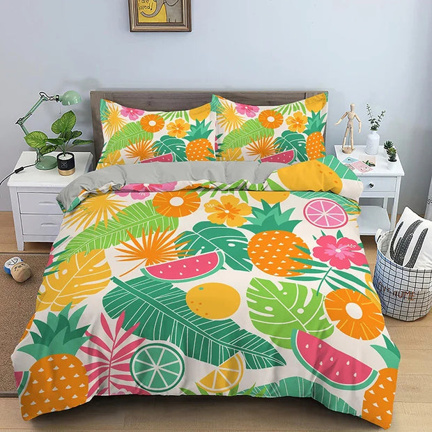 Housse de couette Tropical Agrumes