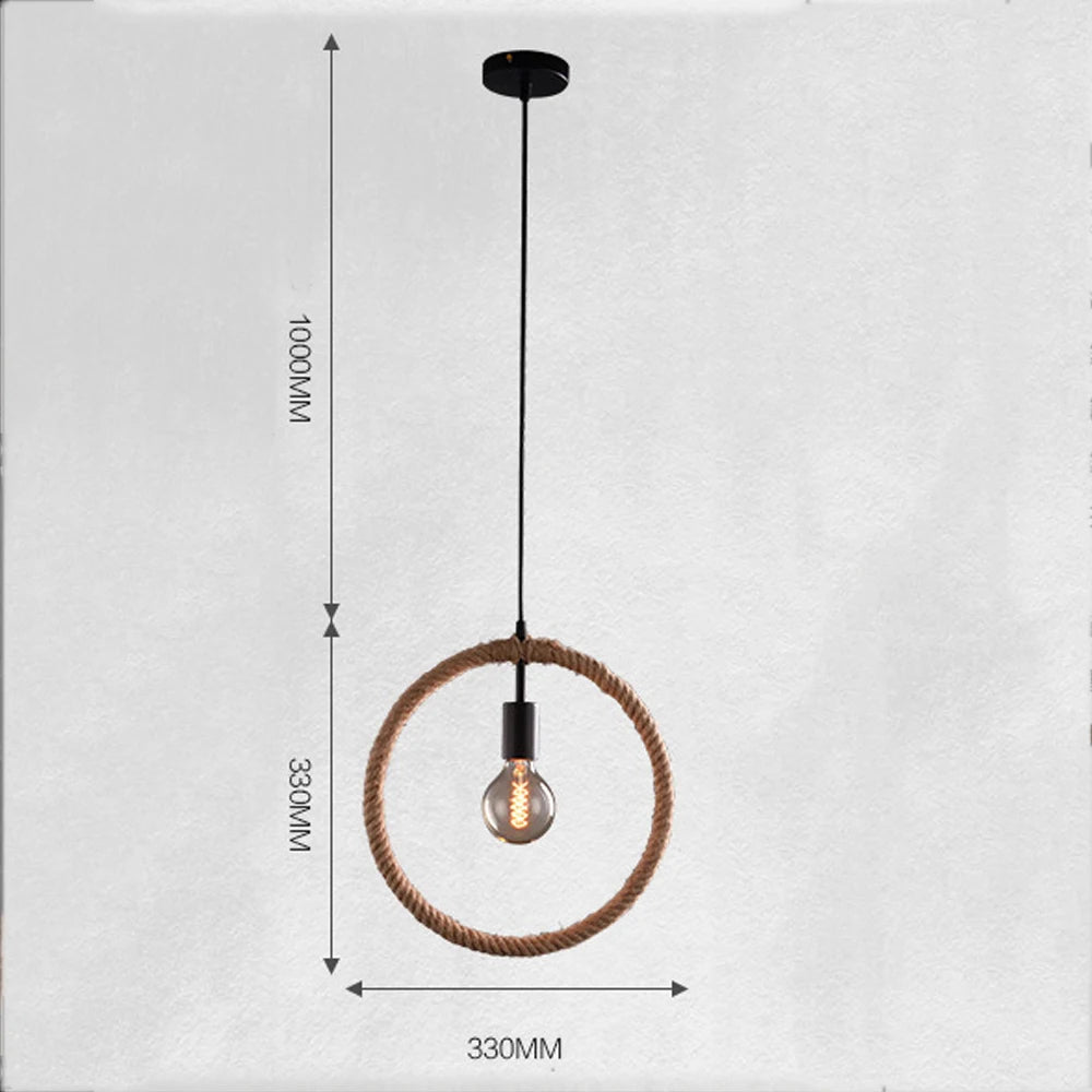 Luminaire Suspension Corde Déco-exotique.fr