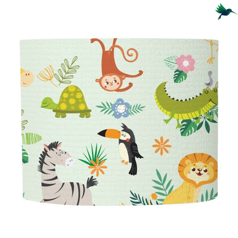 Abat jour Jungle Bébé Déco-exotique.fr