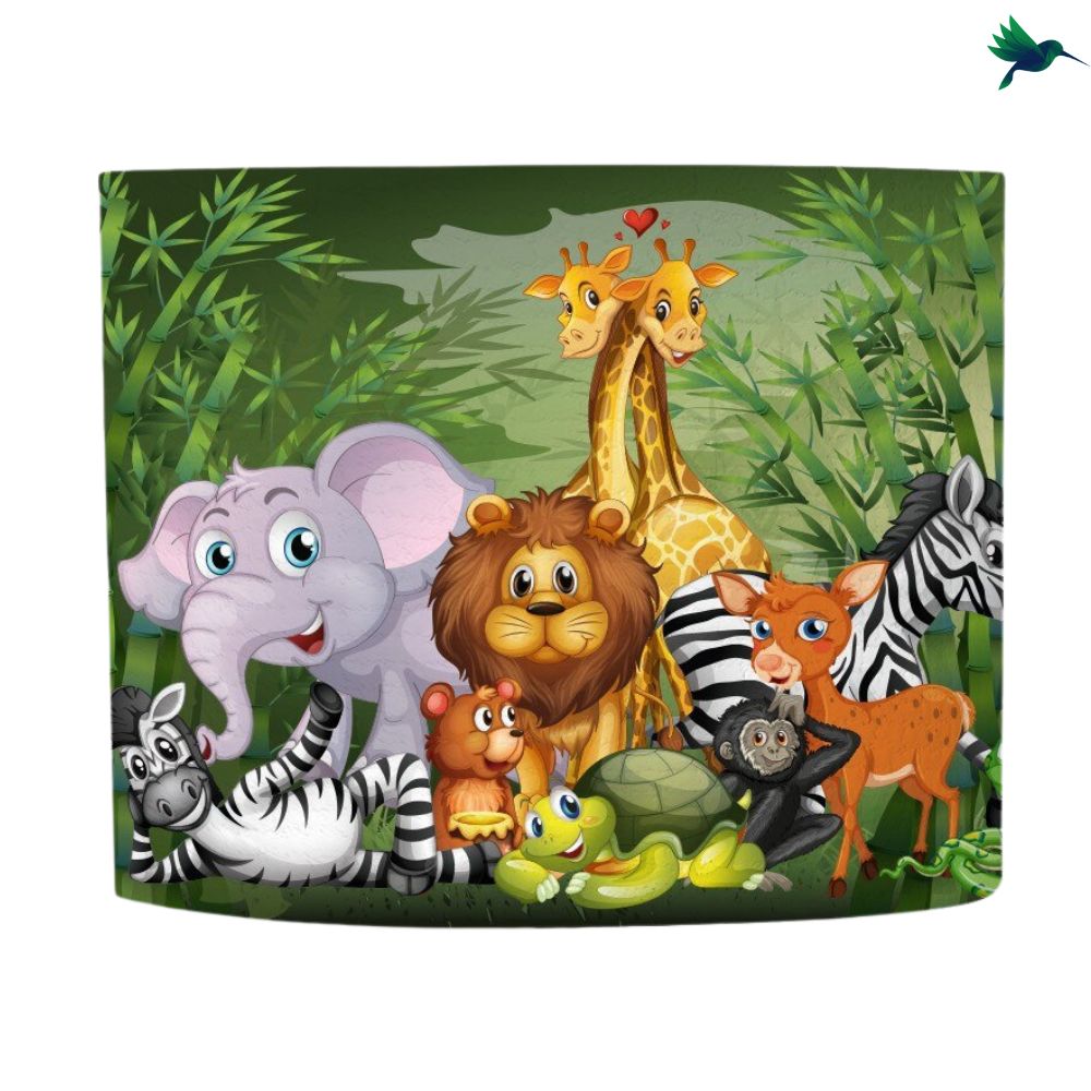 Abat jour Jungle Enfant Déco-exotique.fr