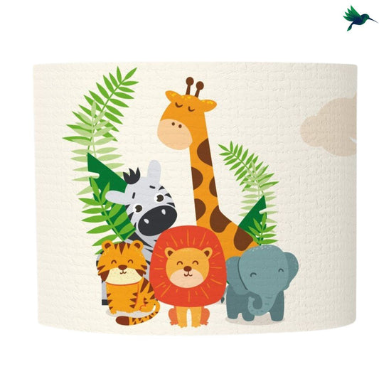 Abat jour Jungle Savane Déco-exotique.fr