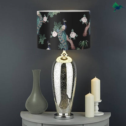 Abat jour Paon Déco-exotique.fr