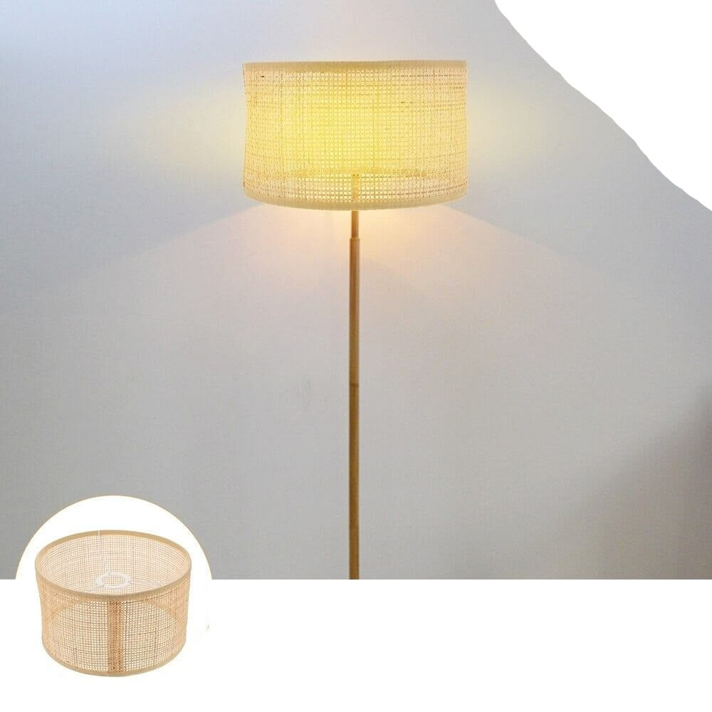 Abat jour en Rotin Déco-exotique.fr
