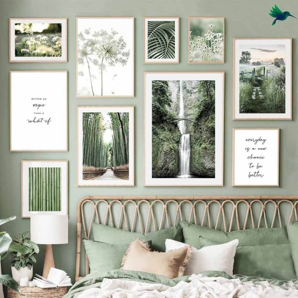 Affiche Jungle Cascade Déco-exotique.fr