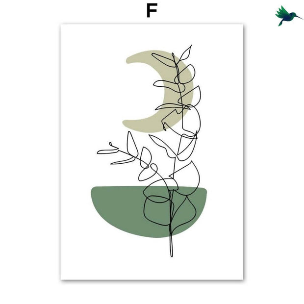 Affiche Jungle Minimaliste Déco-exotique.fr