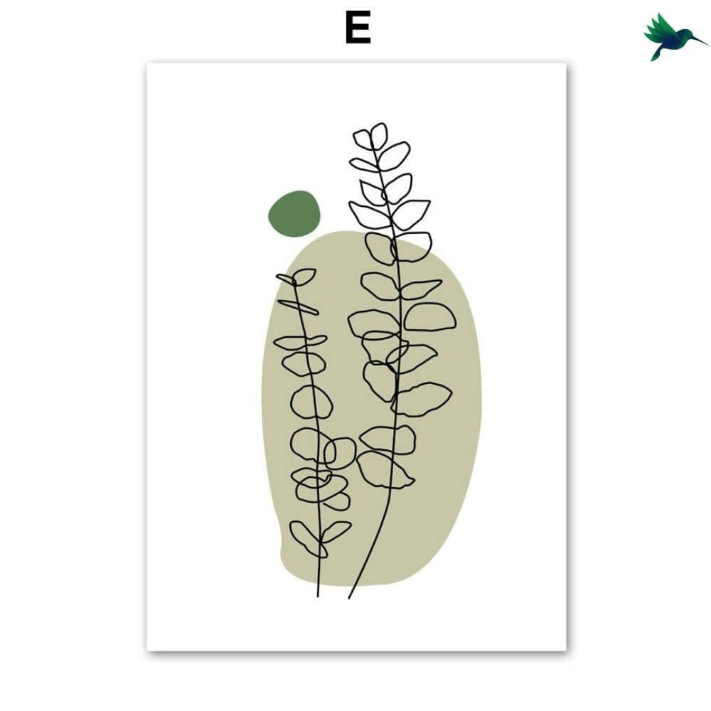 Affiche Jungle Minimaliste Déco-exotique.fr