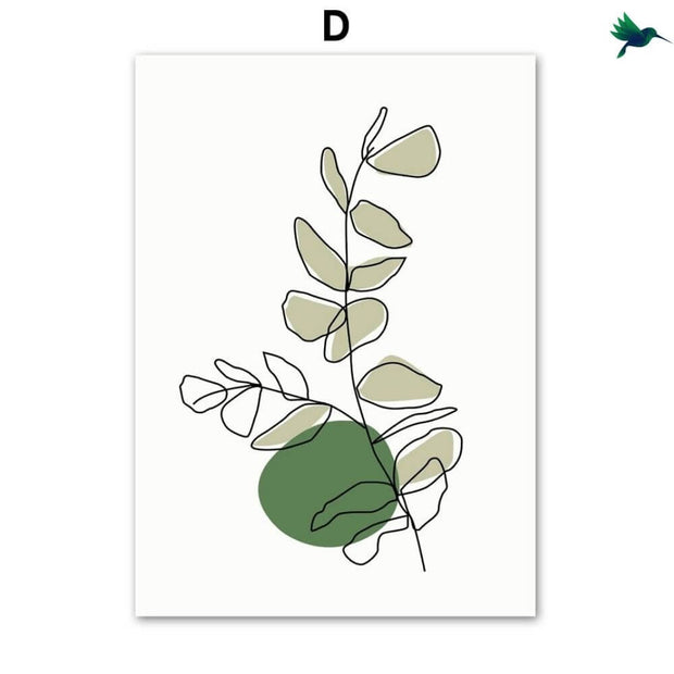 Affiche Jungle Minimaliste Déco-exotique.fr