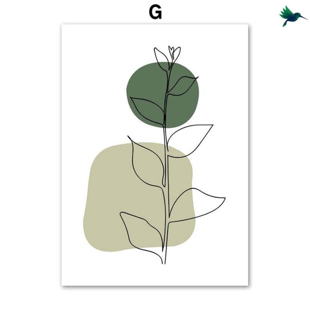 Affiche Jungle Minimaliste Déco-exotique.fr