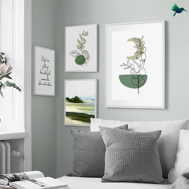 Affiche Jungle Minimaliste Déco-exotique.fr