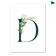 Affiche Lettre Jungle Déco-exotique.fr