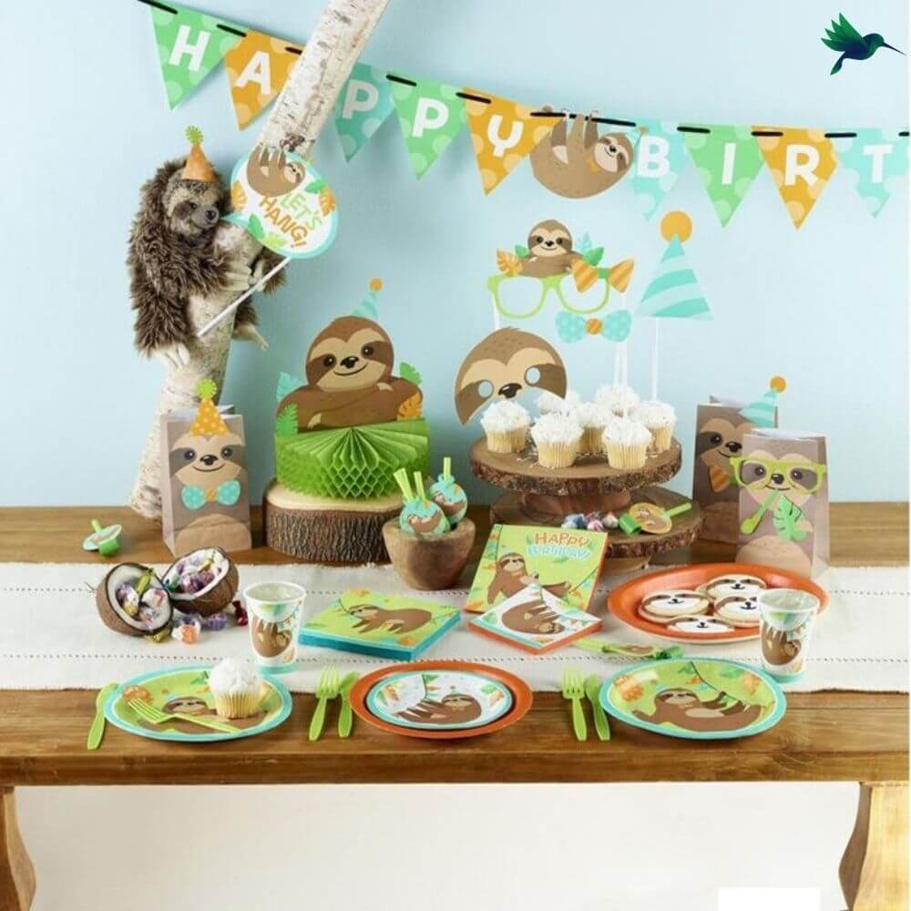 Anniversaire Thème Jungle Bébé Déco-exotique.fr