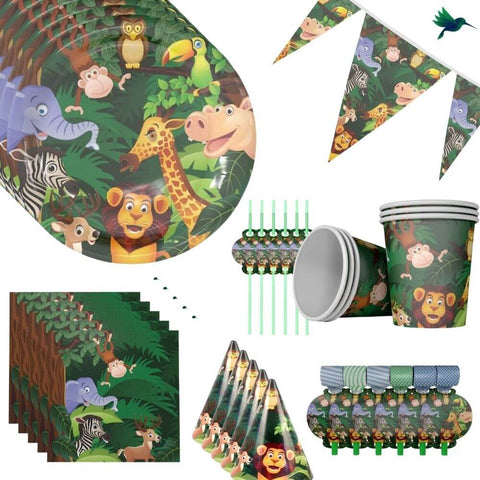 Anniversaire Thème Jungle Bébé – Déco Exotique