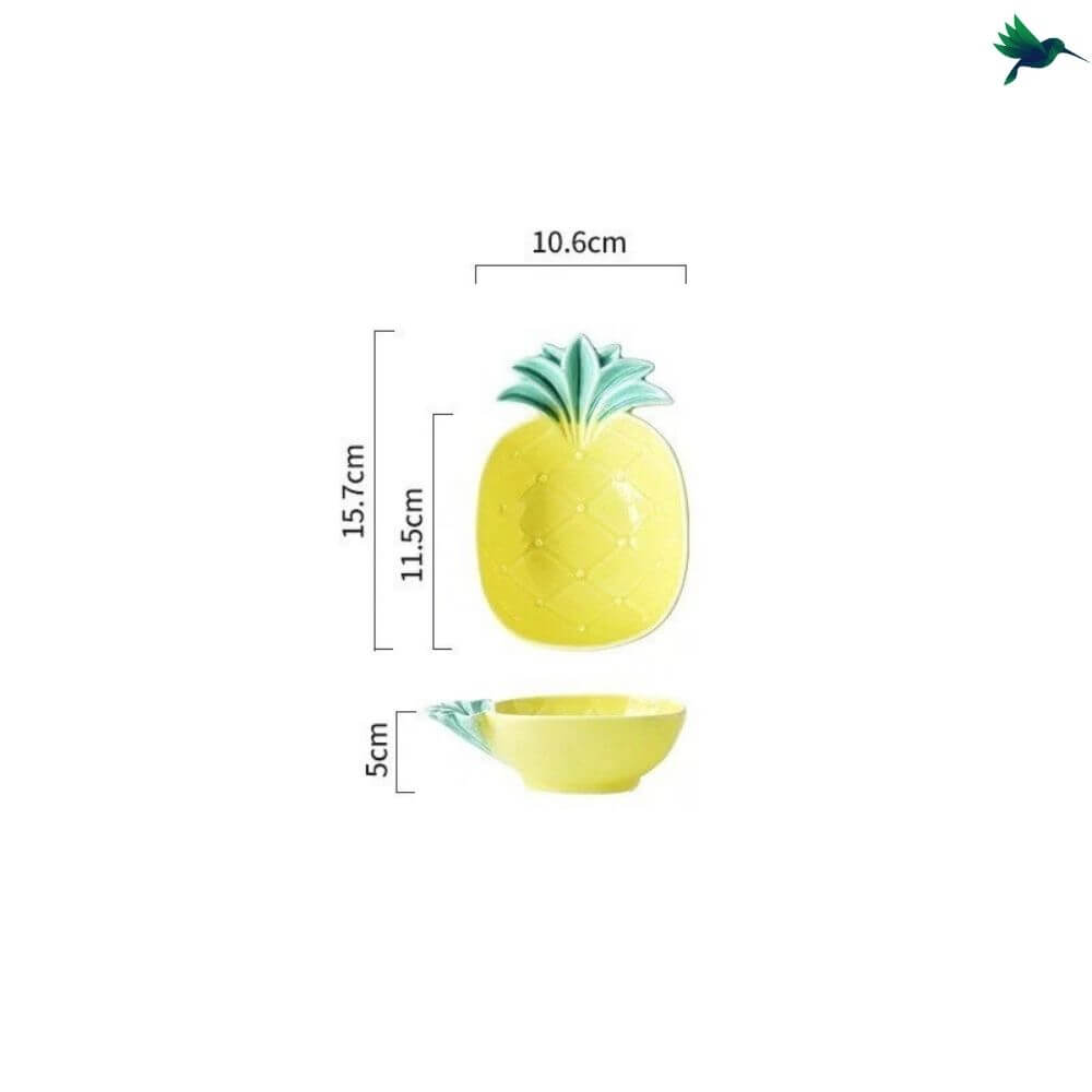 Assiette Ananas Déco-exotique.fr
