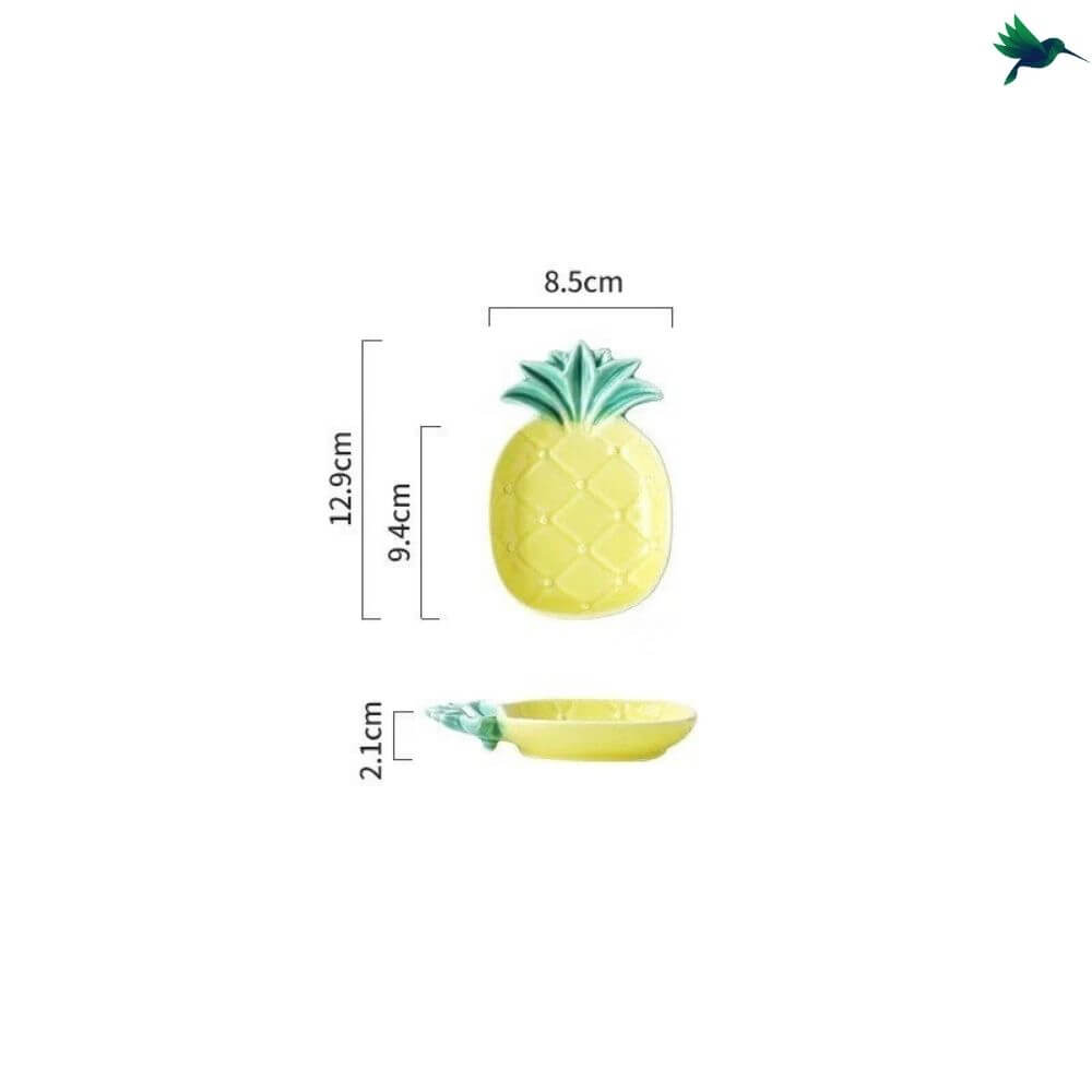 Assiette Ananas Déco-exotique.fr
