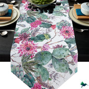 Chemin de table motif Tropical Déco-exotique.fr